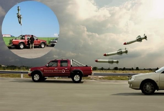Caption Contest: Truck with missiles