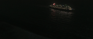 Poseidon all alone... Woops here comes a 