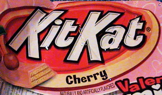Cherry KitKat bag