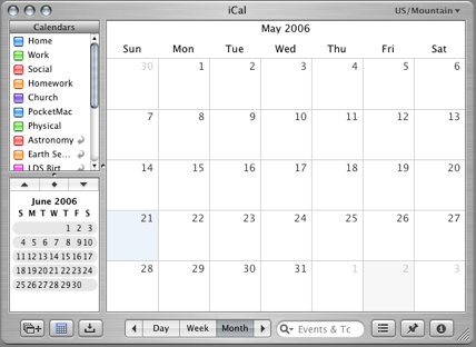 iCal calendar of May/June