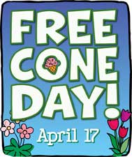 Free Cone Day Image