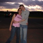 Rob and Marla at sunset