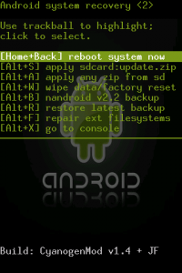 cyanogen's recovery mode