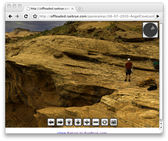 Last Rappels of Angel Cove Last Raps of Angel Cove 360 x 180 panorama